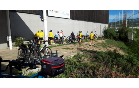 Concentration en souvenir des amis cyclos 2022